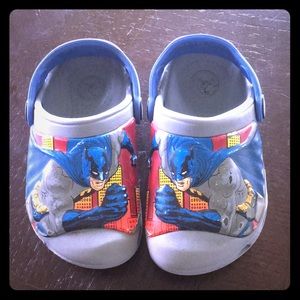 Batman Crocs! Toddler 8-9